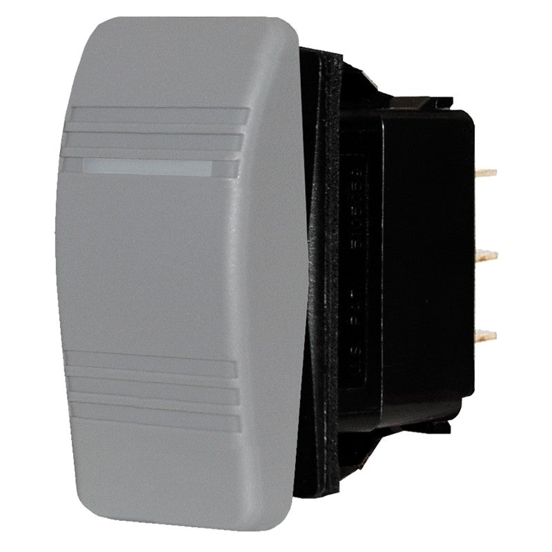 Switch Blue Sea Contura Single Pole ST Off/On Grey