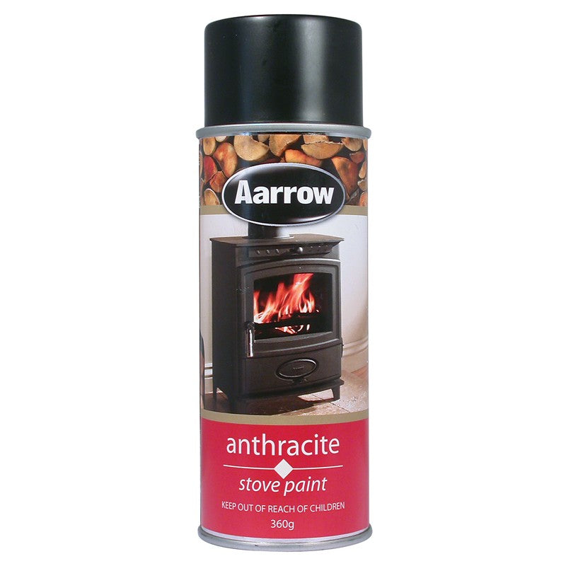 Aarrow Anthracite Stove Paint 360g Spraycan