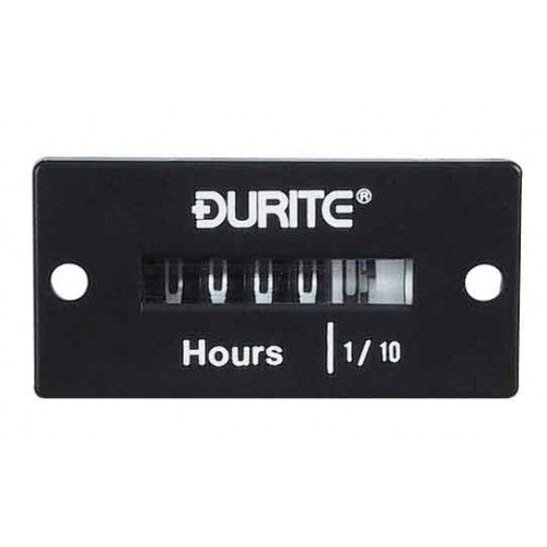 Hour Meter Rectangular Gauge Hour Meter 12v Rectangular – chandlerydirect