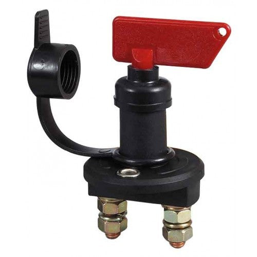 Battery Switch 100A With Red Key And Splash Cover
