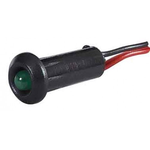 Warning Led Green 8.2mm Hole