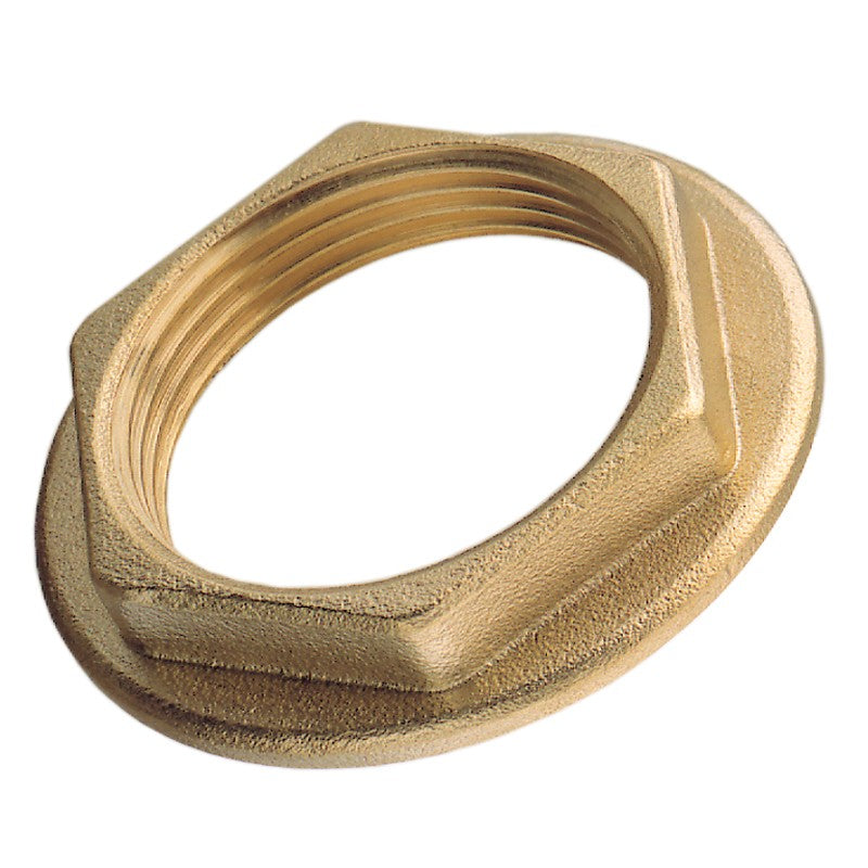 BSP Brass Flanged Backnut 3/8