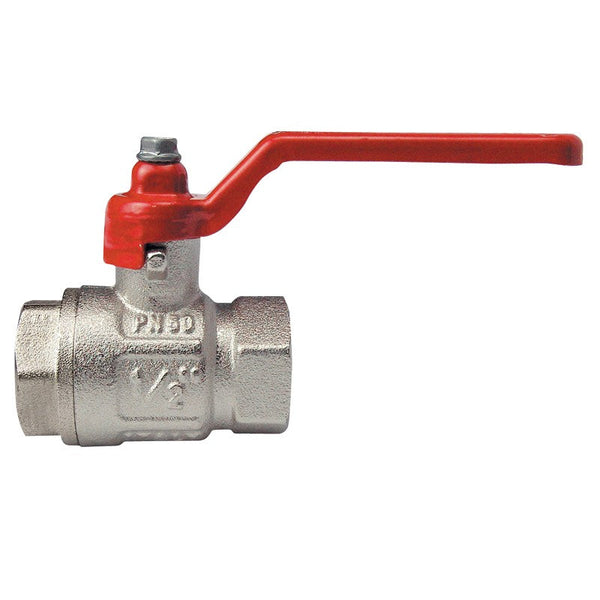 Ball Valve FF Yellow Lever Gas 3/8 BSP