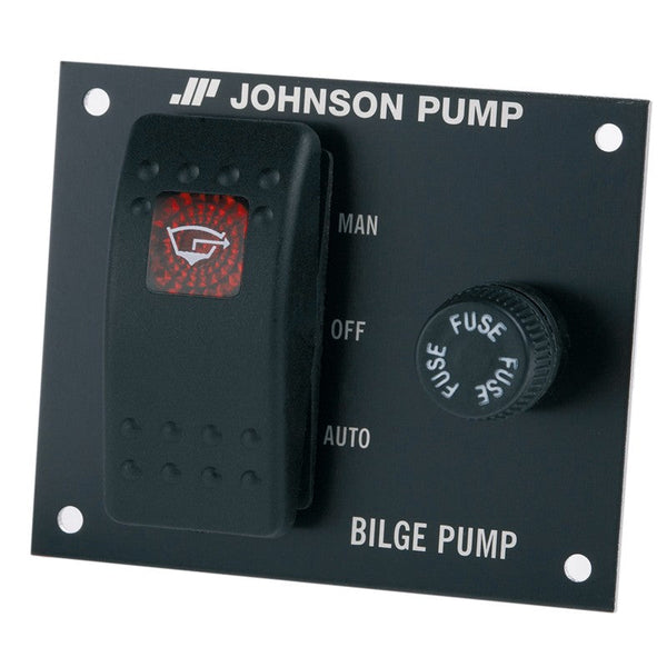 Bilge Pump Switch Panel Plastic 12v