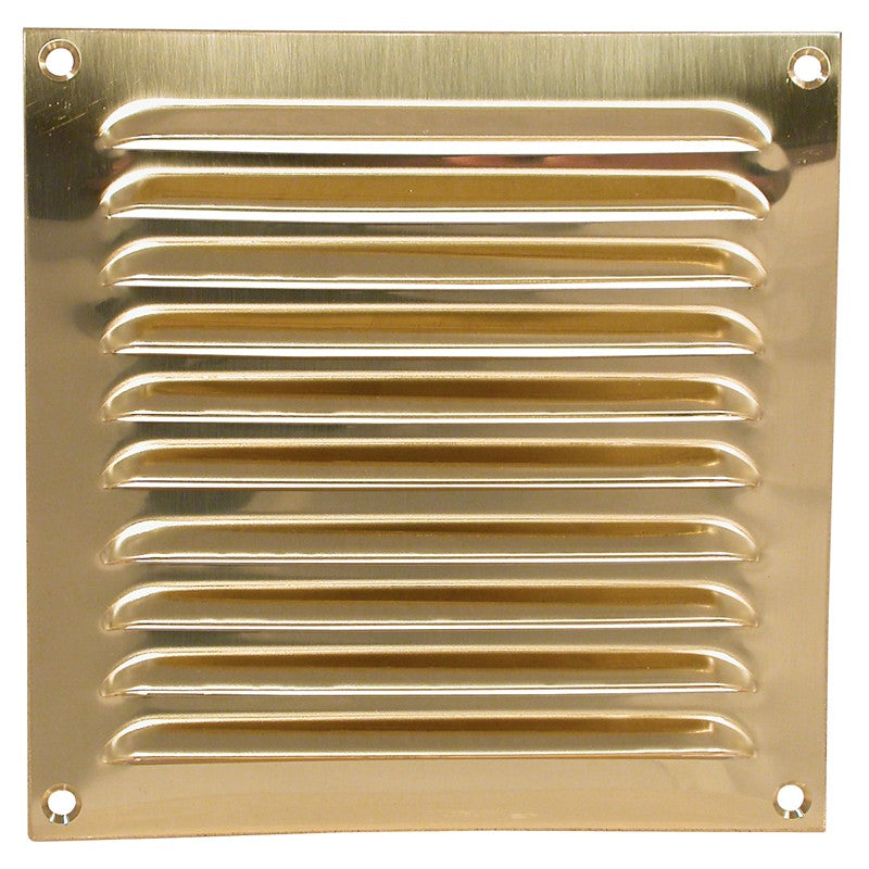 Louvre Vent Brass 6 x 3