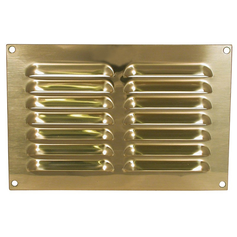 Louvre Vent Brass 6 x 3