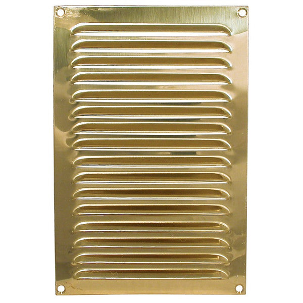 Louvre Vent Brass 6 x 3