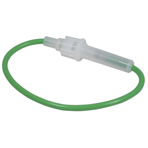 Fuseholder 17 Amp Green Wire 2mm2