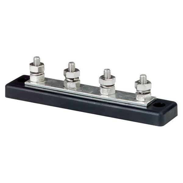 Blue Sea Busbar 4 x 1/4 Stud Common Bus 150A