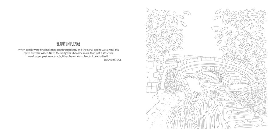 Cool Canals Colouring Book
