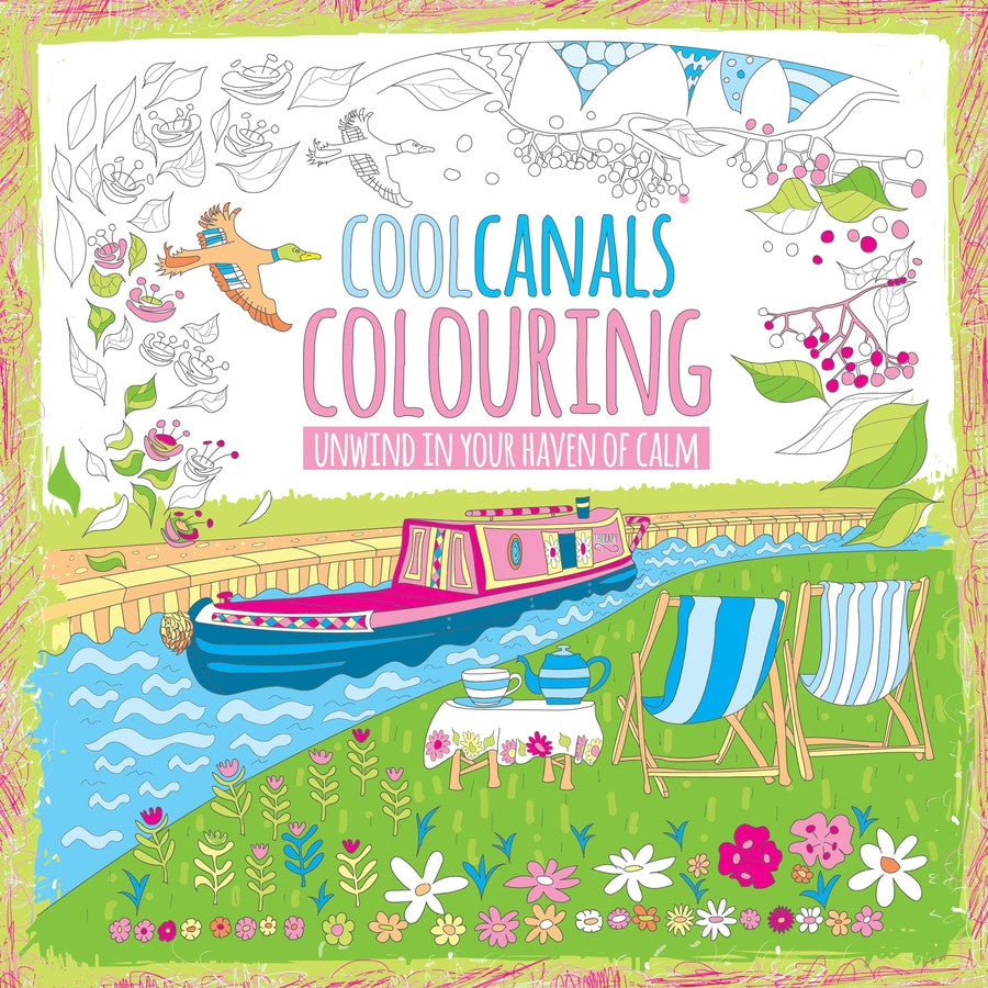 Cool Canals Colouring Book