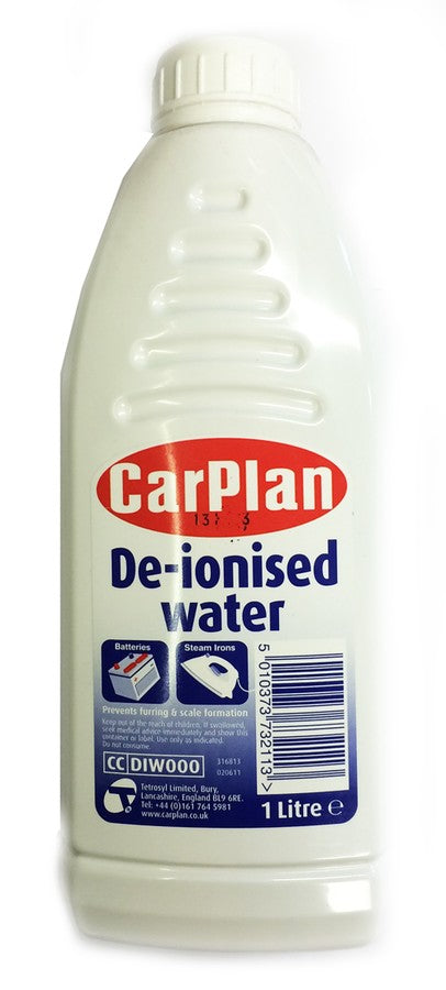 De Ionised Water 1Ltr