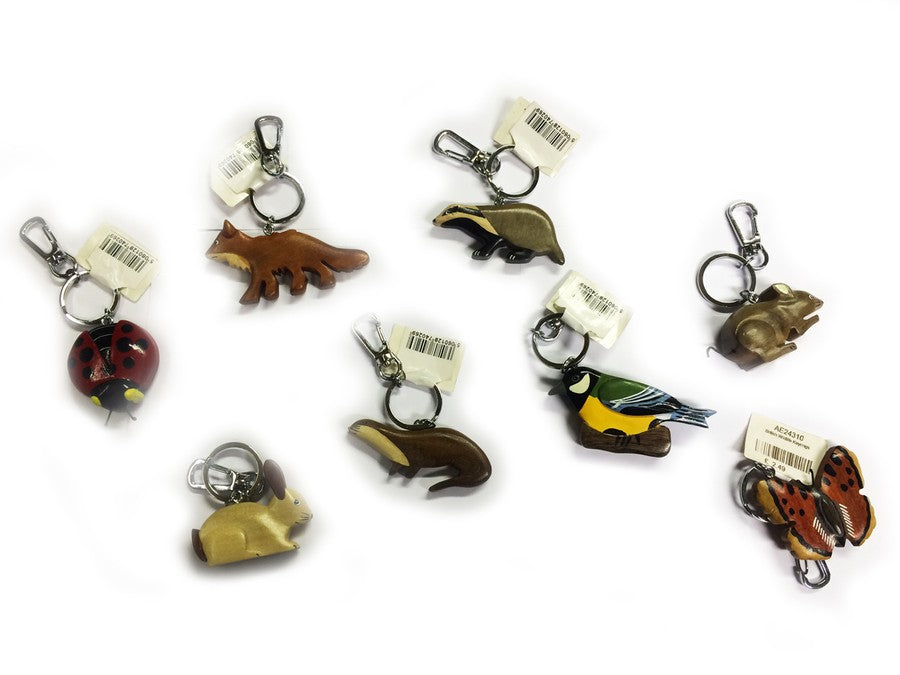 British Wildlife Keyrings