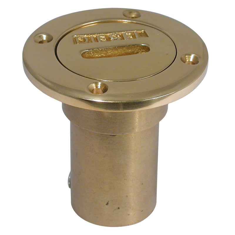 Deck Filler Brass Diesel 38mm Hose