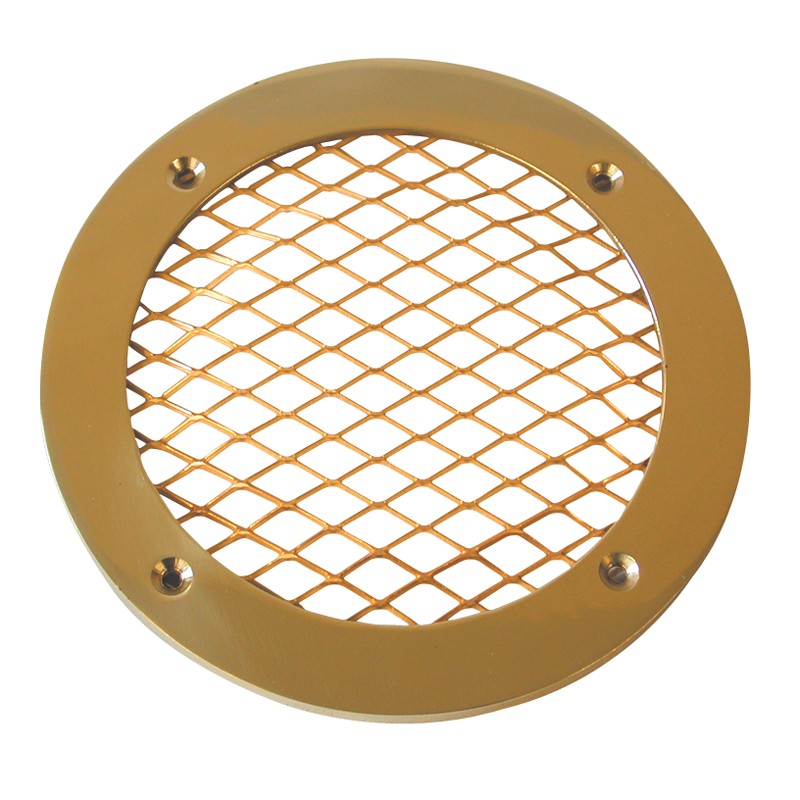 Internal Grill Cast Brass 150mm Dia.