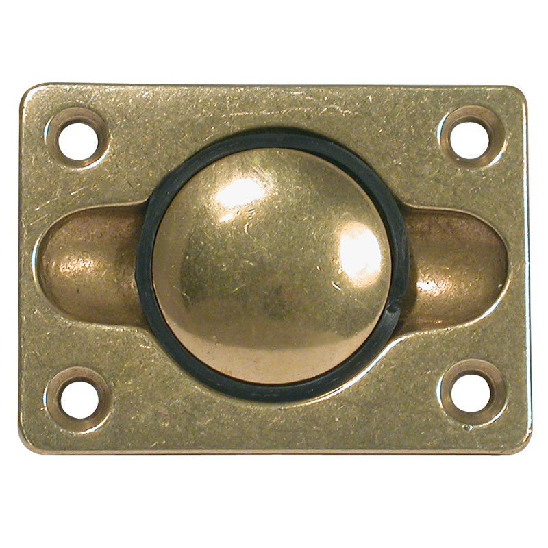 Lifting Ring Flush Brass Plug 65 x 48