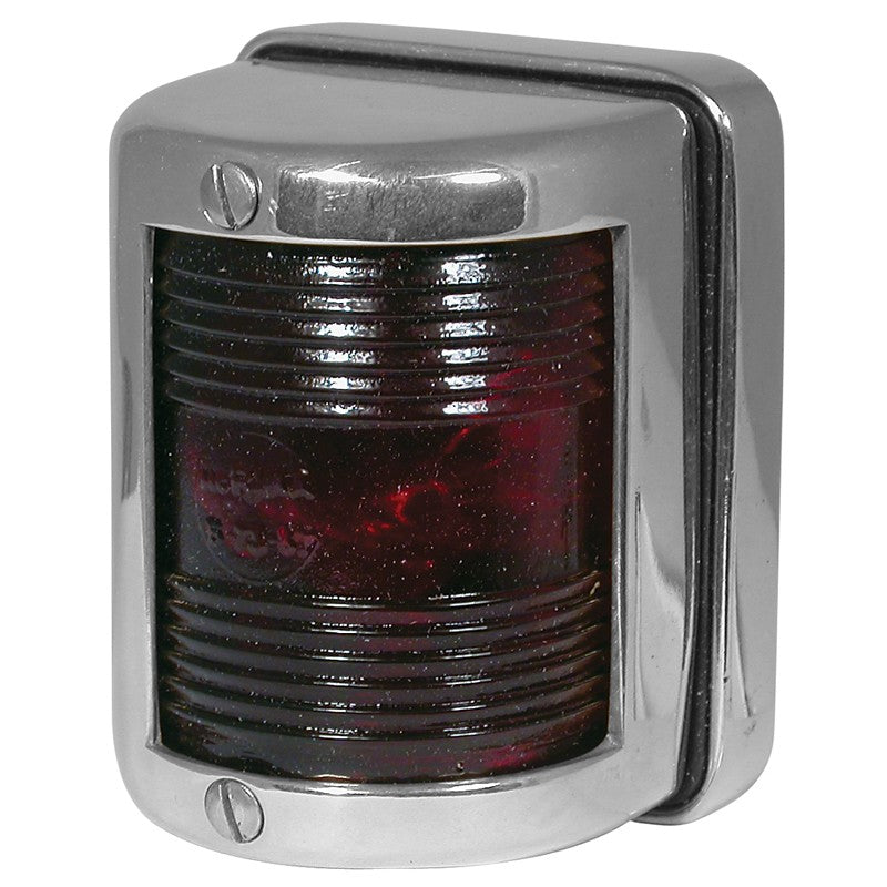 Navigation Light Red Port Brass 12v/18W