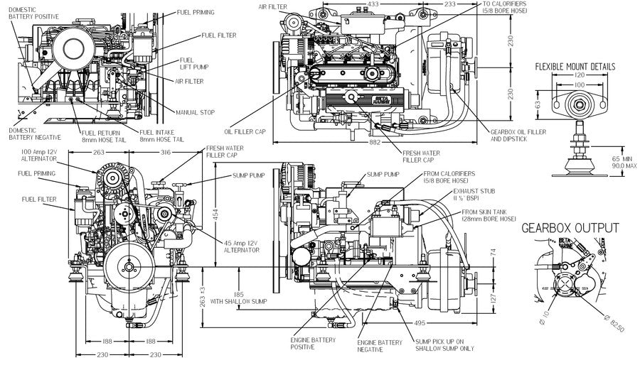 Beta 38 Standard Spec With PRM 125